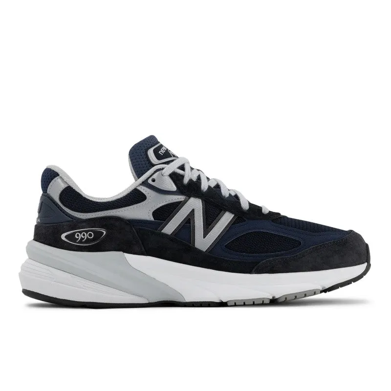 990v6 - Navy with White - Men's
