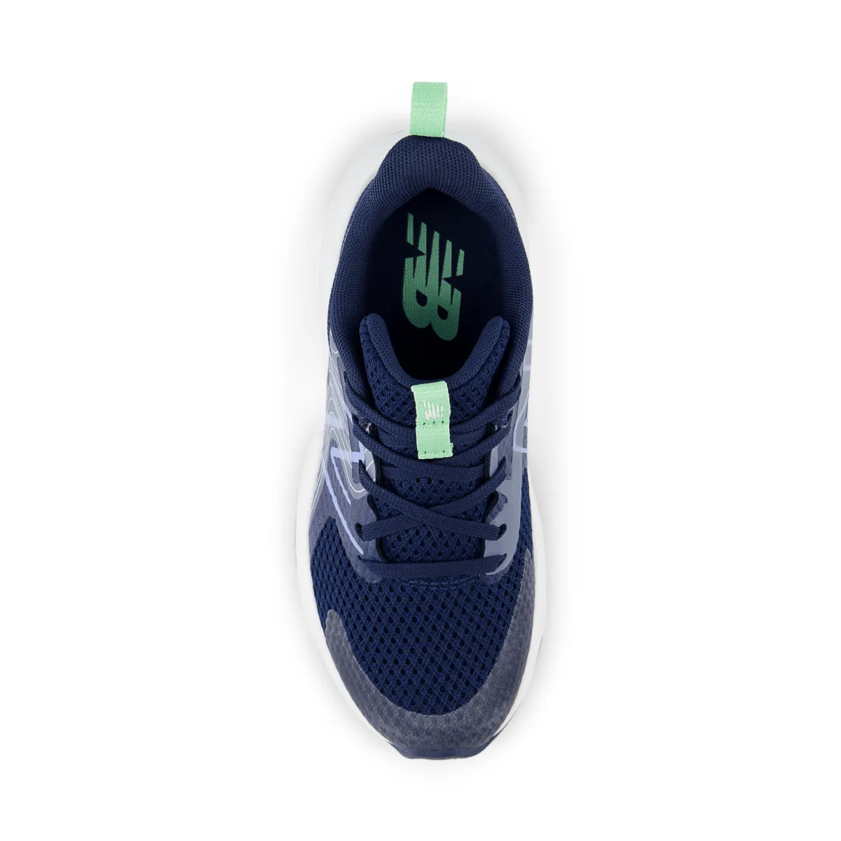 New Balance Kid's (Preschool) Rave Run v2 PKRAVAB2 Navy/Electric Sky/Sweetgrass New Balance Shoes