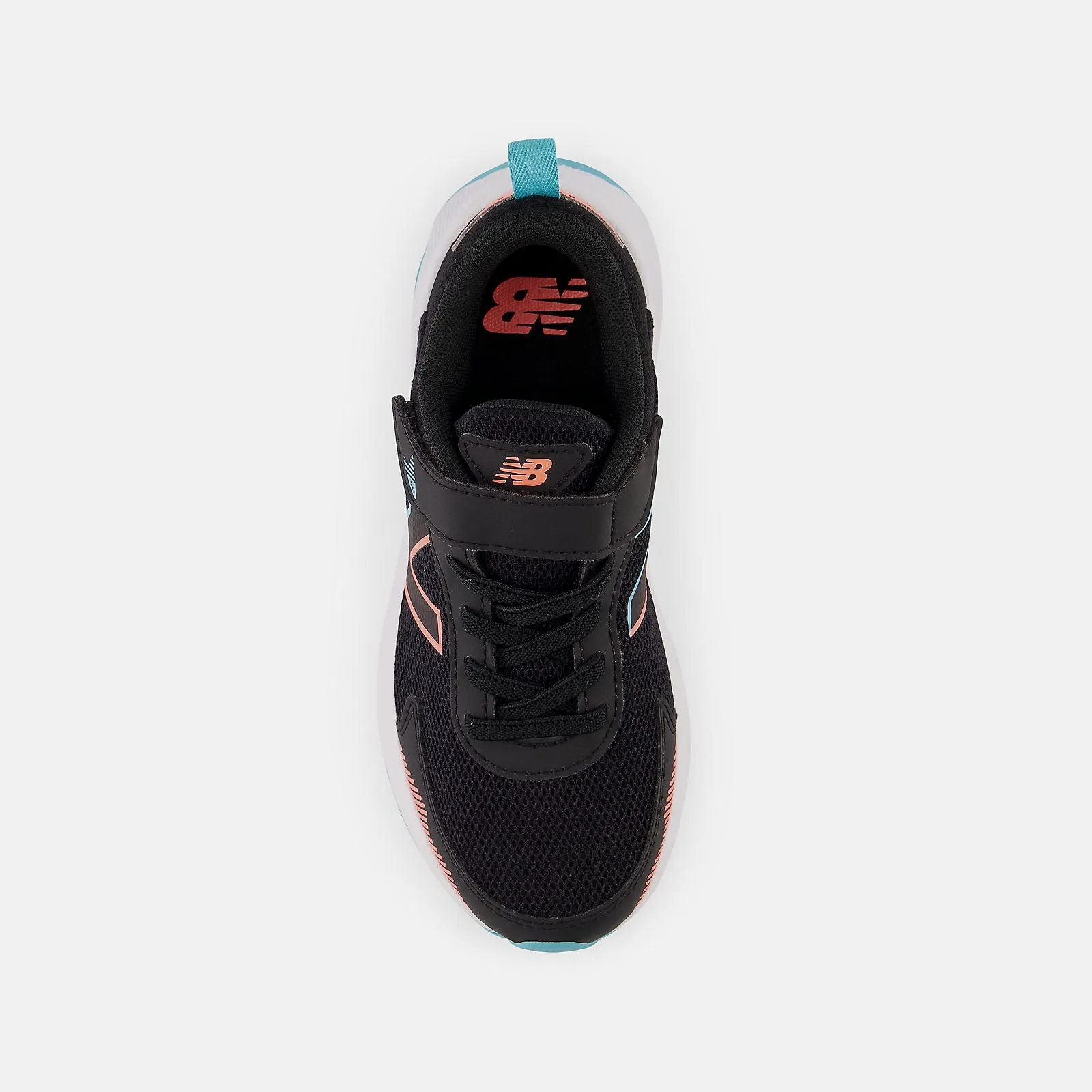 New Balance Shoes Dynasoft 545 Bungee Lace with Top Strap Black (10.5c-3Y)
