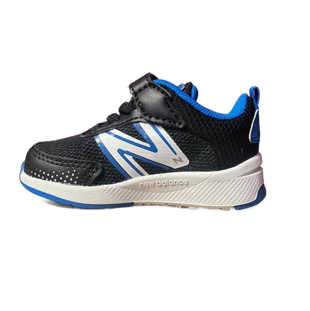 New Balance Shoes Kid's 545v1 Black/Blue Oasis (Size 4C-10C)
