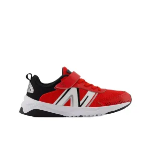 New Balance Shoes Kid's Dynasoft 545 Bungee Lace with Top Strap True Red/Black (10.5c-3Y)