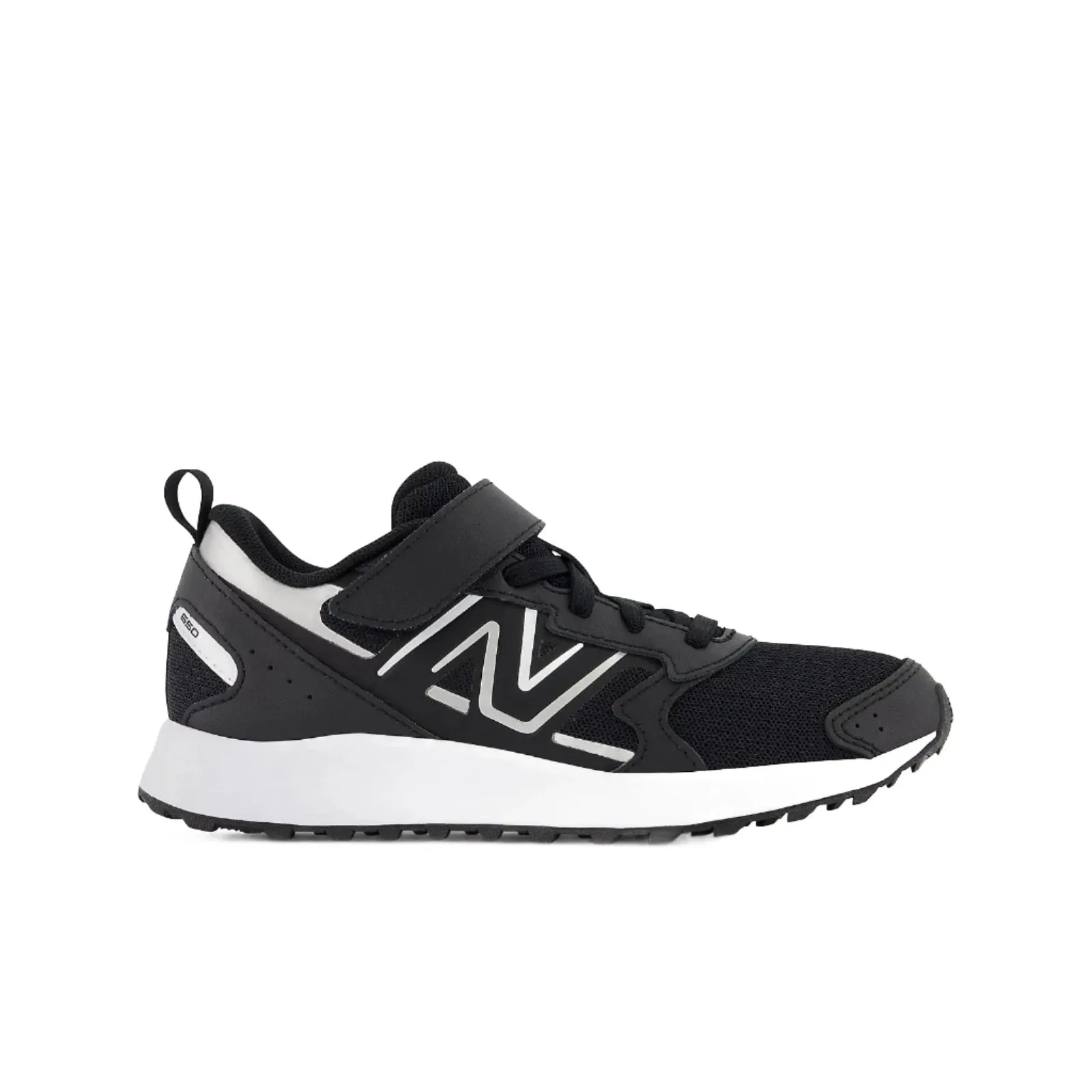 New Balance Shoes Kid's Fresh Foam 650v1 Black/Metallic Silver (10.5C-3Y)