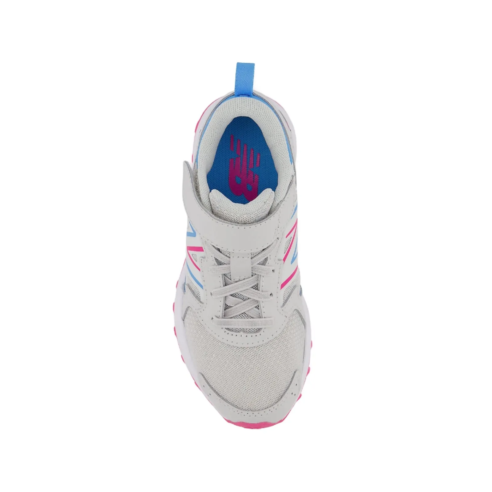 New Balance Shoes Kid's Fresh Foam 650v1 Bungee Lace w/ Top Strap Summer Fog/Hi-Pink (10.5C-3Y)