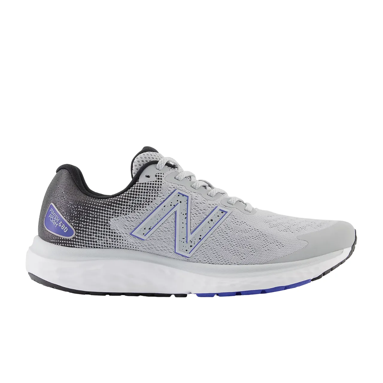 New Balance Shoes Men's 680v7 Aluminum Grey/Navy