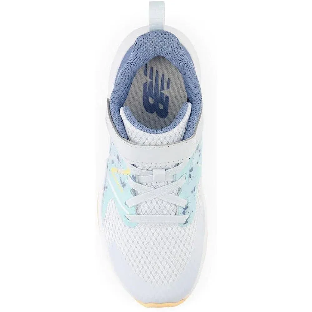 New Balance Shoes Rave Run v2 Bungee Lace with Top Strap Ice Blue (10.5c-3Y)