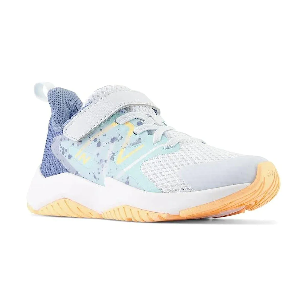 New Balance Shoes Rave Run v2 Bungee Lace with Top Strap Ice Blue (10.5c-3Y)