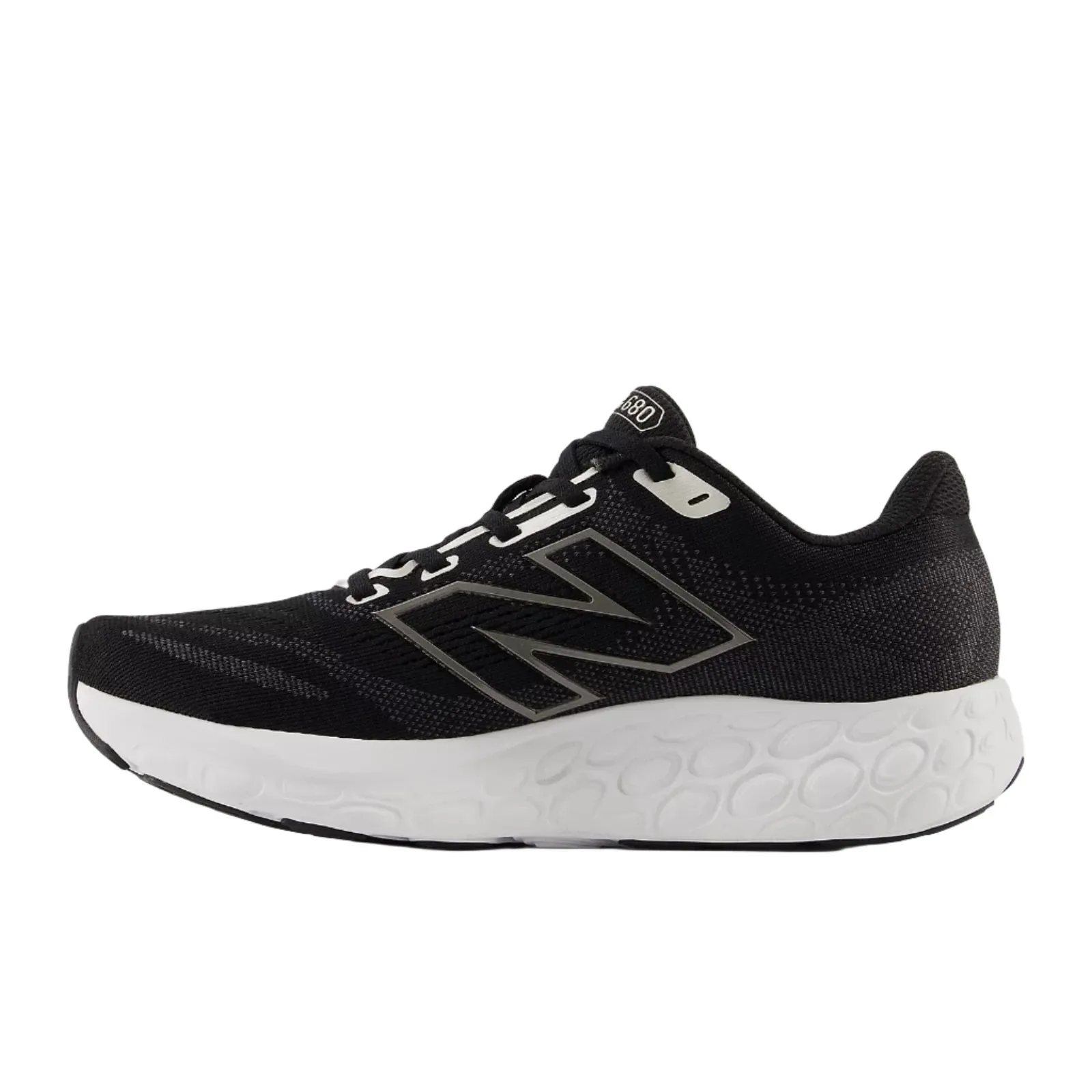 New Balance Shoes Women's 680LK8 Black/Light Gold Metallic/Black Metallic