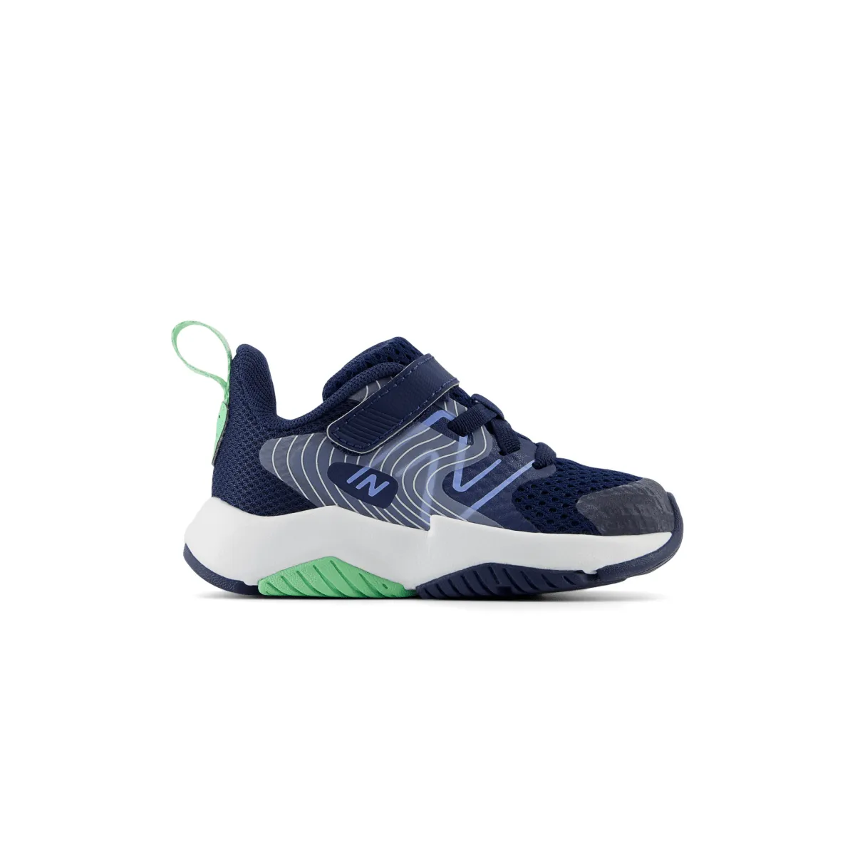 New Balance Toddler's ITRAVAB2 Navy/Electric Sky/Sweetgrass New Balance Shoes