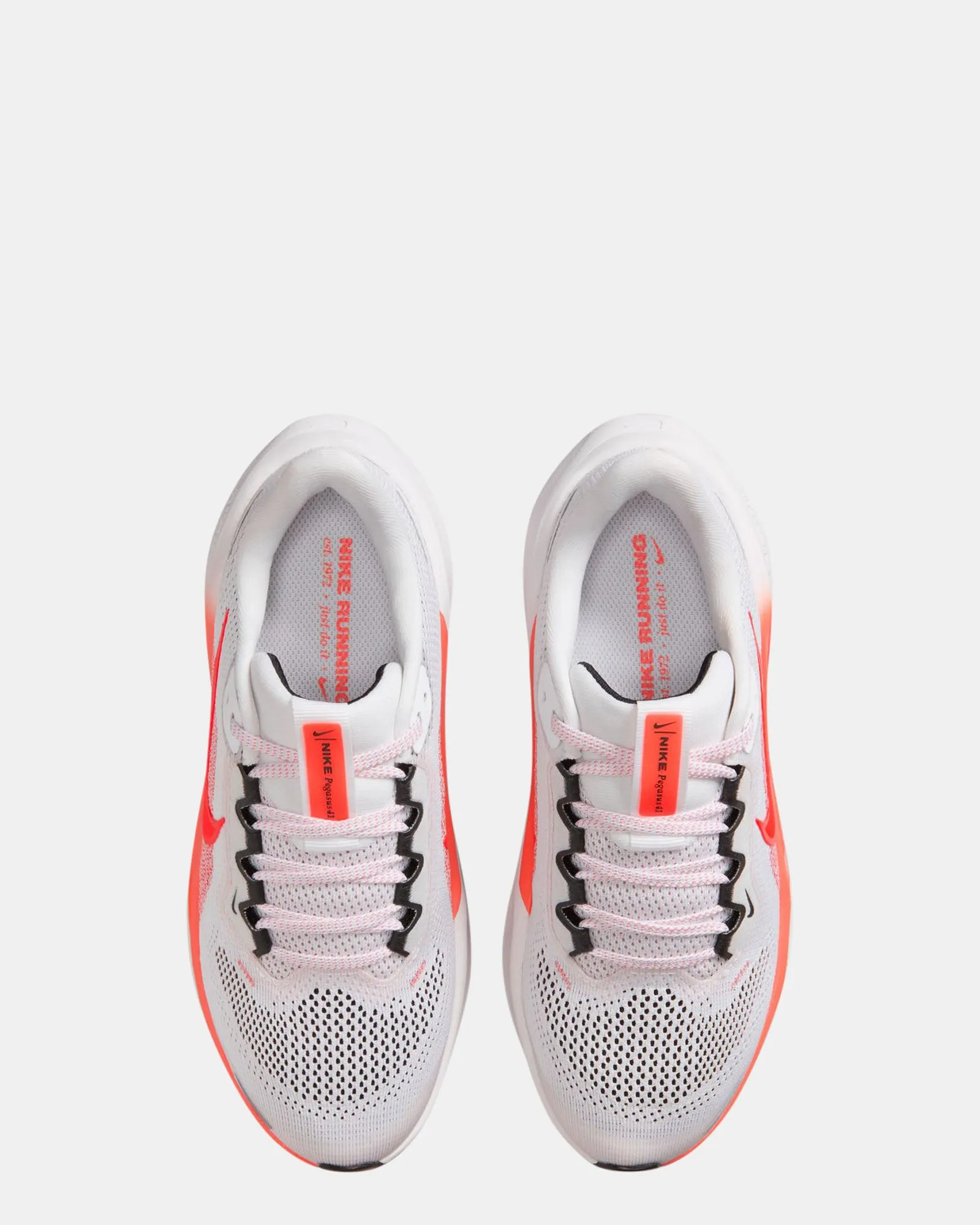 Nike Kids' Shoes Air Zoom Pegasus 41 Grade School White/Crimson/Magic Ember