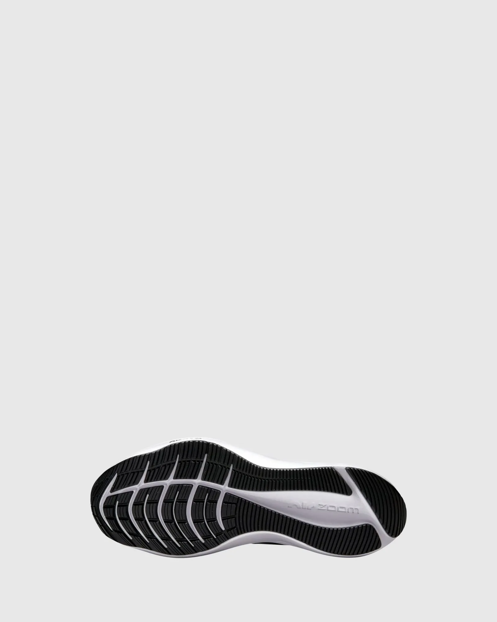 Nike Kids' Shoes Zoom Winflo 8 Adult Black/White/Dk Smoke Grey