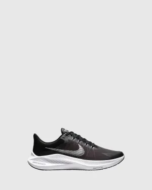Nike Kids' Shoes Zoom Winflo 8 Adult Black/White/Dk Smoke Grey