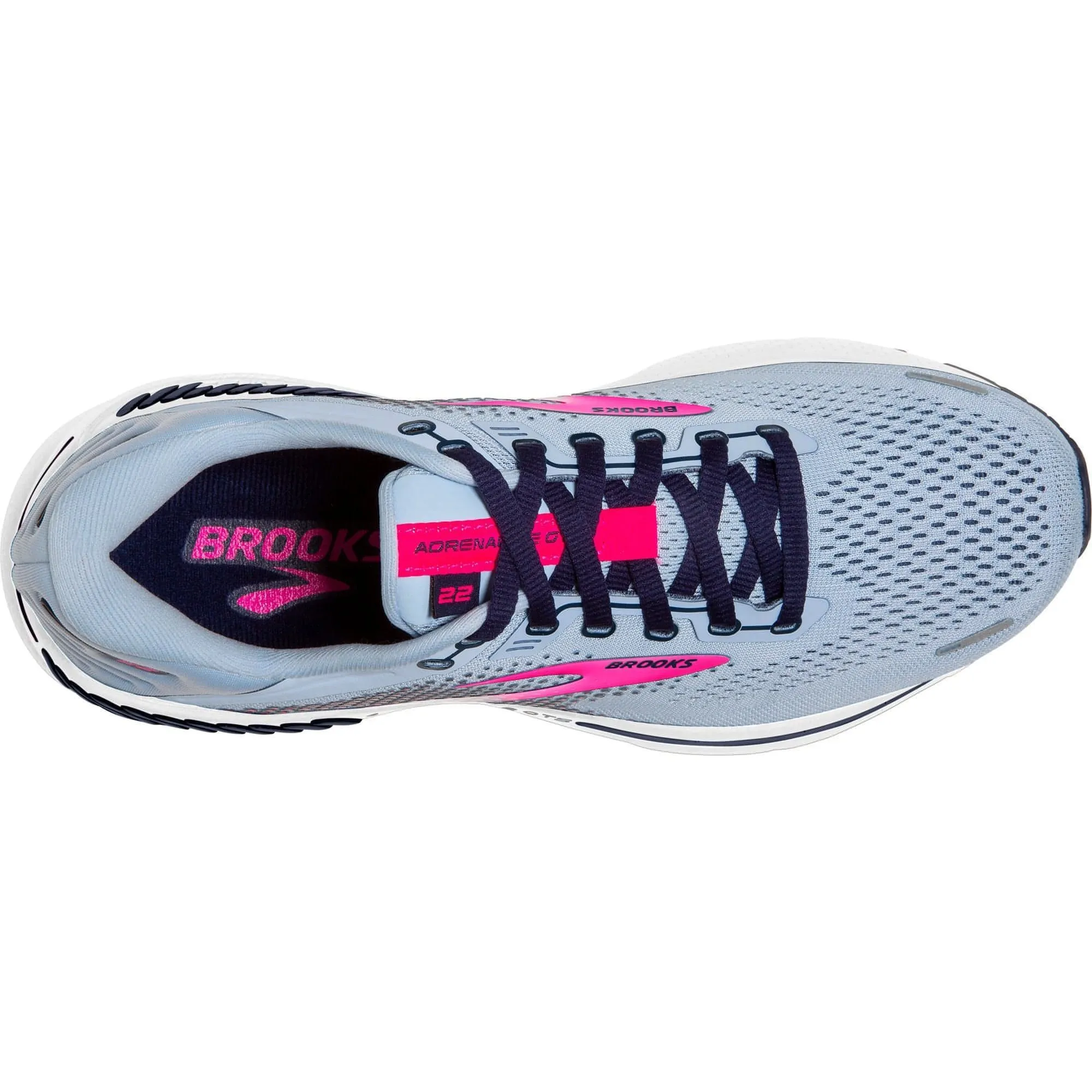 Shoes Brooks Brooks Adrenaline GTS 22 Womens Running Shoes - Blue