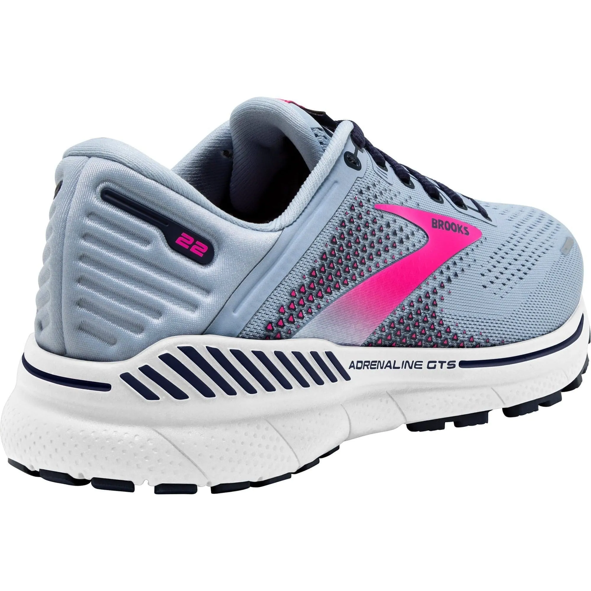 Shoes Brooks Brooks Adrenaline GTS 22 Womens Running Shoes - Blue