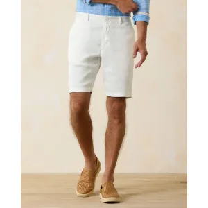 Tommy Bahama 10-Inch Beach Coast Linen Flat Front Shorts - Continental Tommy Bahama Clothing
