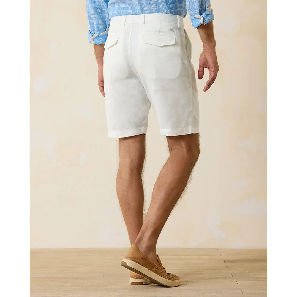 Tommy Bahama 10-Inch Beach Coast Linen Flat Front Shorts - Continental Tommy Bahama Clothing