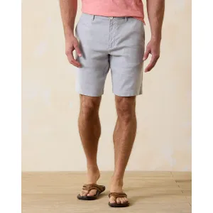 Tommy Bahama 10-Inch Beach Coast Linen Flat Front Shorts - Storm Gray Tommy Bahama Clothing