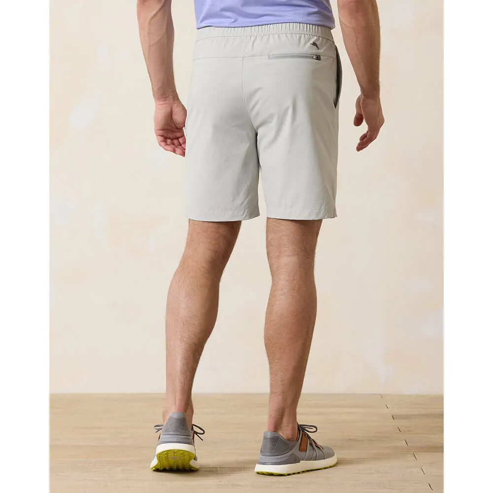 Tommy Bahama 8-Inch Chip Shot Pull On Shorts - Concrete Grey Mens Tommy Bahama