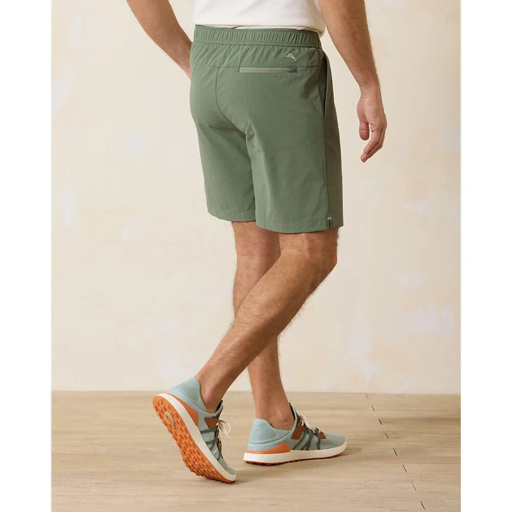 Tommy Bahama 8-Inch Chip Shot Pull On Shorts - Dark Jade Tommy Bahama Clothing