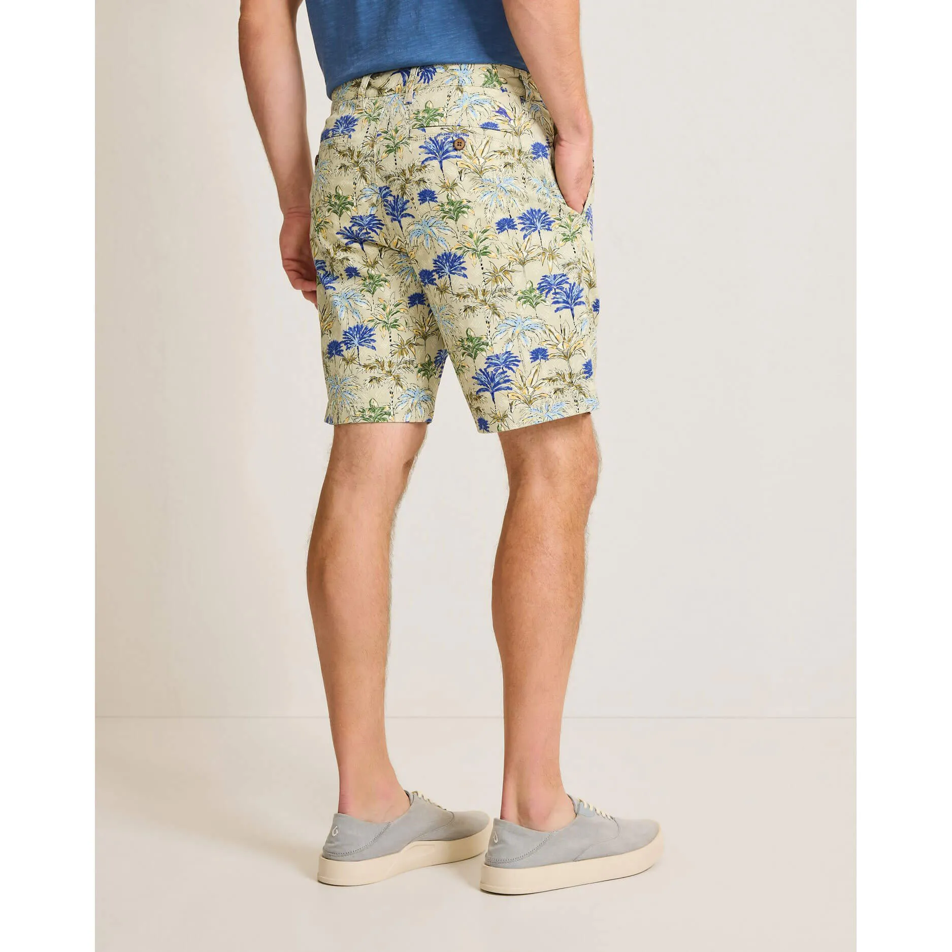 Tommy Bahama 9-Inch Boracay Palm Retreat Shorts - Bleached Sand Tommy Bahama Clothing
