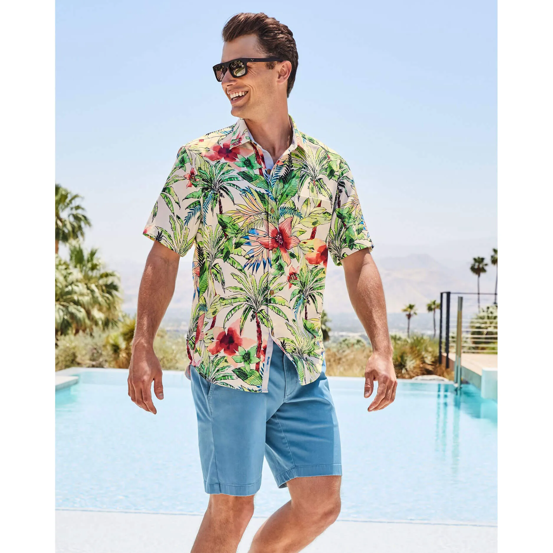 Tommy Bahama 9-Inch Boracay Shorts - Dark Azzurro* Tommy Bahama Clothing