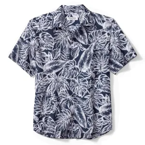 Tommy Bahama Bahama Coastal Breeze Camp Shirt - Ocean Deep Mens Tommy Bahama