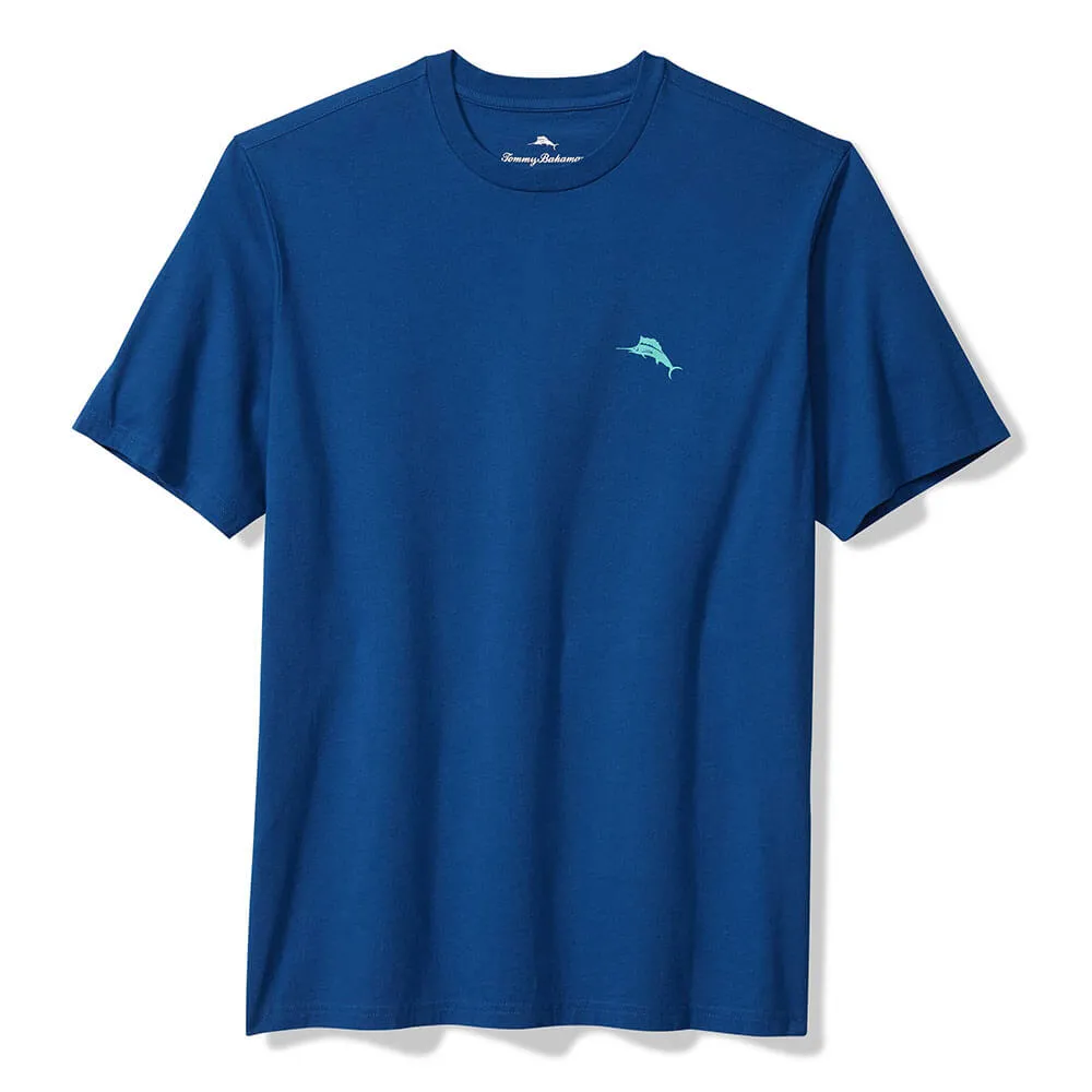 Tommy Bahama Bainbridge Match T-Shirt - Dark Blue Muse Mens Tommy Bahama