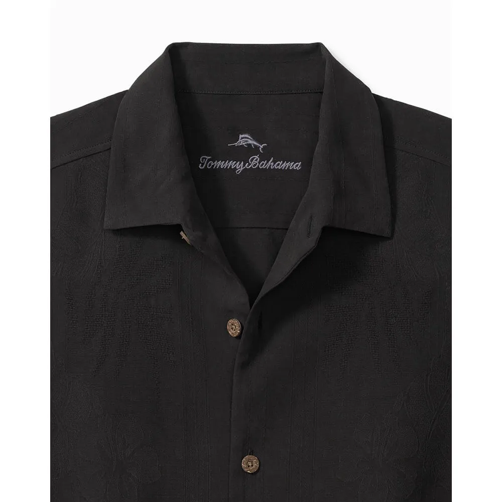 Tommy Bahama Bali Border Camp Shirt - Black Mens Tommy Bahama