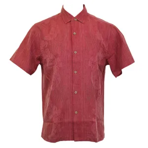 Tommy Bahama Bali Border Camp Shirt - Deep Havana Mens Tommy Bahama