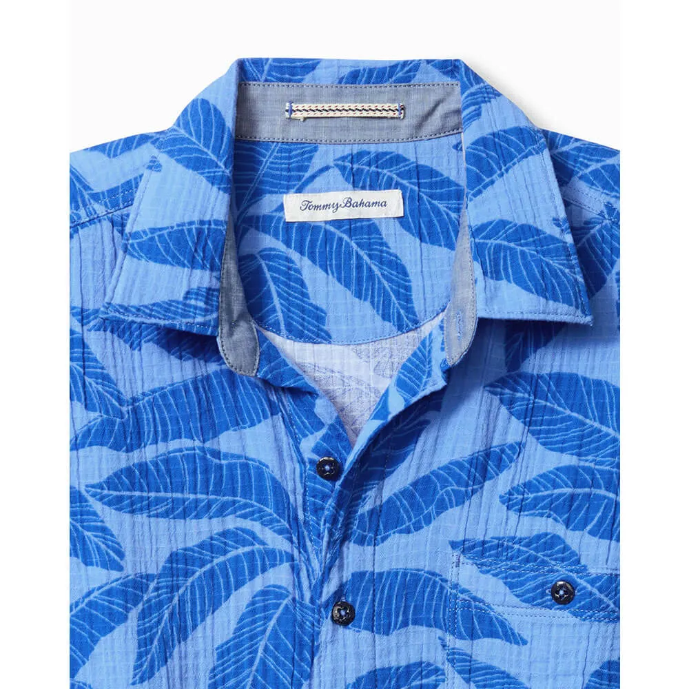 Tommy Bahama Beachside Azul Fronds Camp Shirt - Blue Muscari Tommy Bahama Clothing