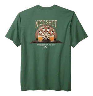 Tommy Bahama Between The Ryes Pocket T-Shirt - Green Meadow Heather Mens Tommy Bahama