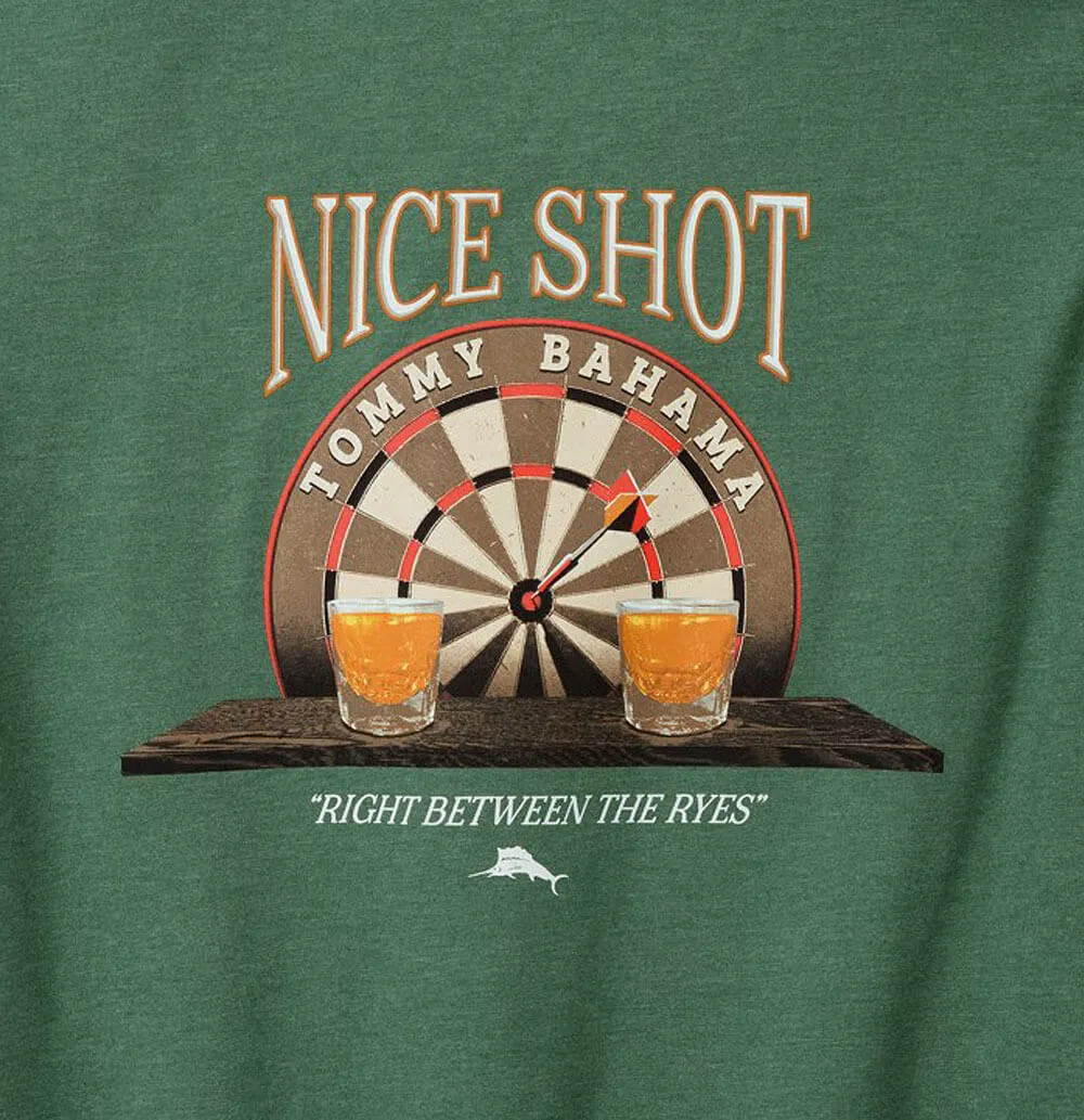Tommy Bahama Between The Ryes Pocket T-Shirt - Green Meadow Heather Mens Tommy Bahama