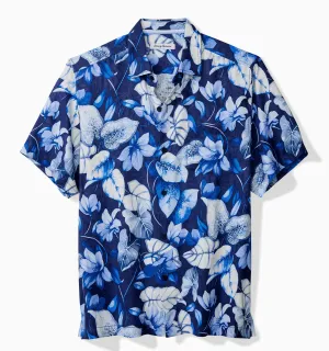 Tommy Bahama Big & Tall Azure Escape Camp Shirt - Royal Indigo Tommy Bahama Clothing
