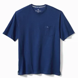 Tommy Bahama Big & Tall Bali Beach Crew T-Shirt - Bering Blue Tommy Bahama Clothing