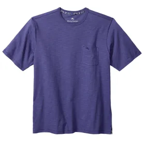 Tommy Bahama Big & Tall Bali Beach Crew T-Shirt - Pandora Purple Tommy Bahama Clothing