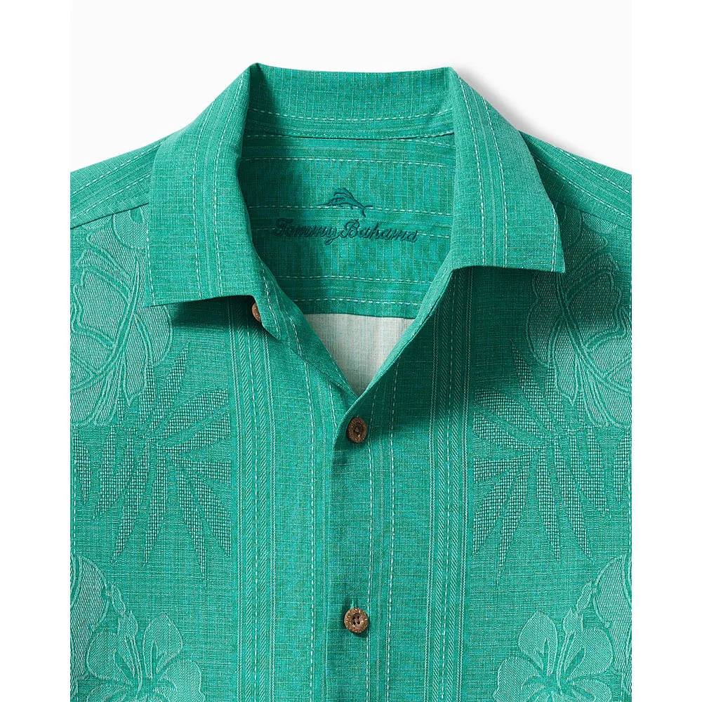 Tommy Bahama Big & Tall Bali Border Camp Shirt - Gulf Shore Tommy Bahama Clothing