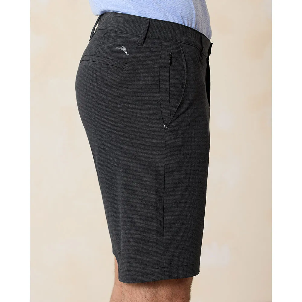 Tommy Bahama Big & Tall Chip Shot Shorts - Black Tommy Bahama Clothing