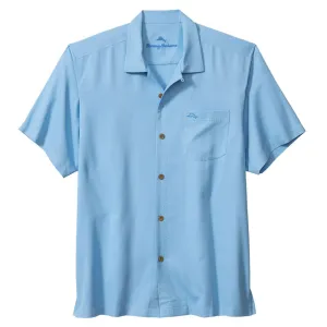 Tommy Bahama Big & Tall Coastal Breeze Check Camp Shirt - Breaker Tommy Bahama Clothing