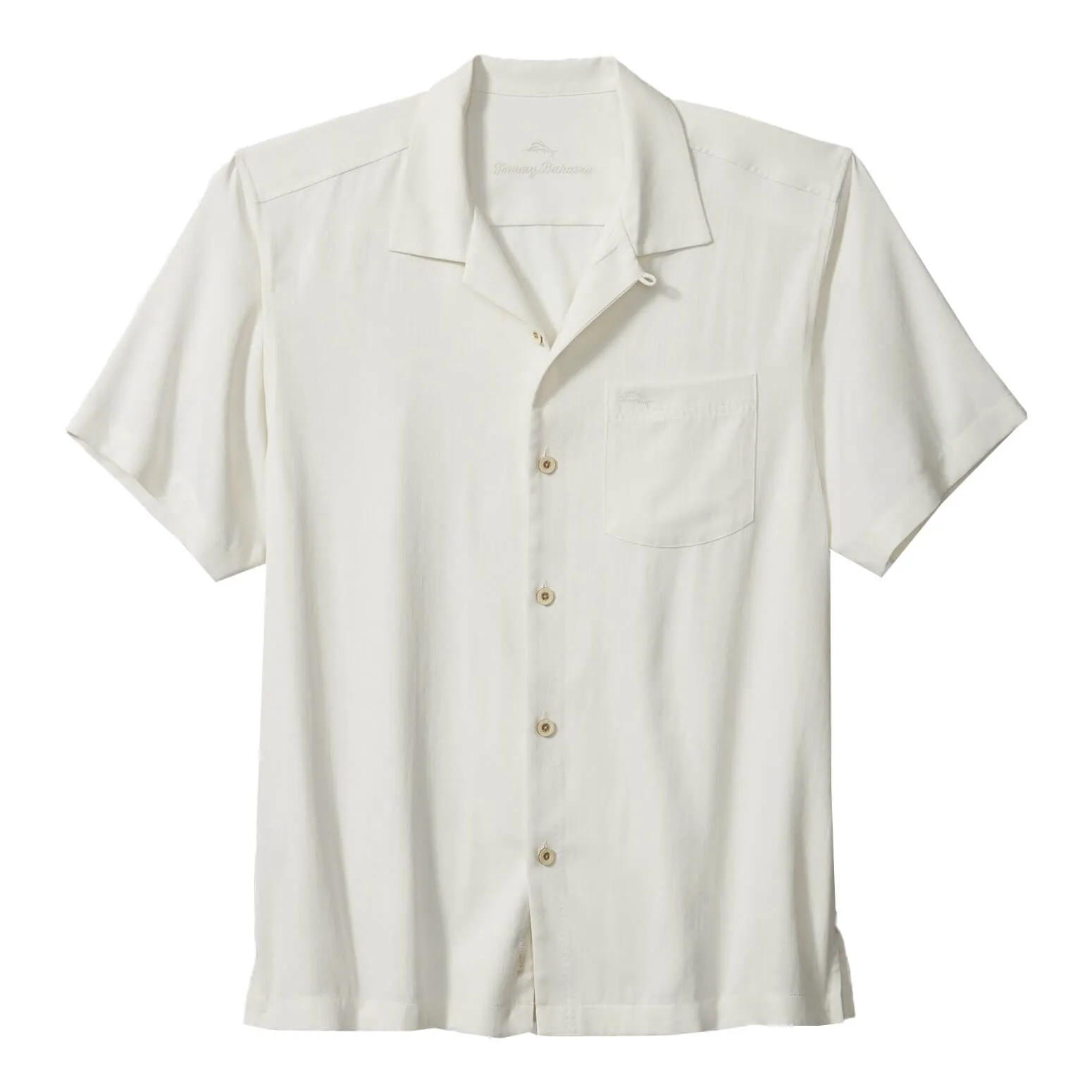 Tommy Bahama Big & Tall Coastal Breeze Check Camp Shirt - Continental Tommy Bahama Clothing
