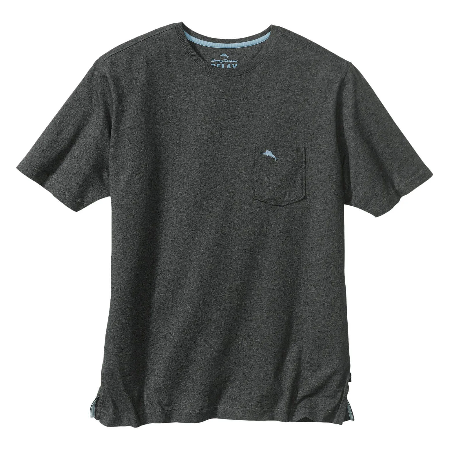 Tommy Bahama Big & Tall New Bali Skyline T-Shirt - Charcoal Heather Mens Tommy Bahama
