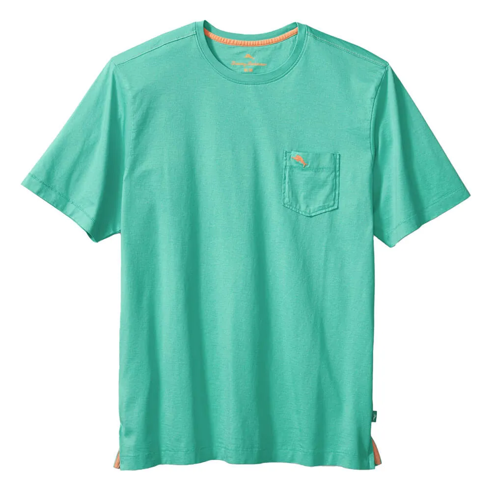 Tommy Bahama Big & Tall New Bali Skyline T-Shirt - Kohala Teal Mens Tommy Bahama