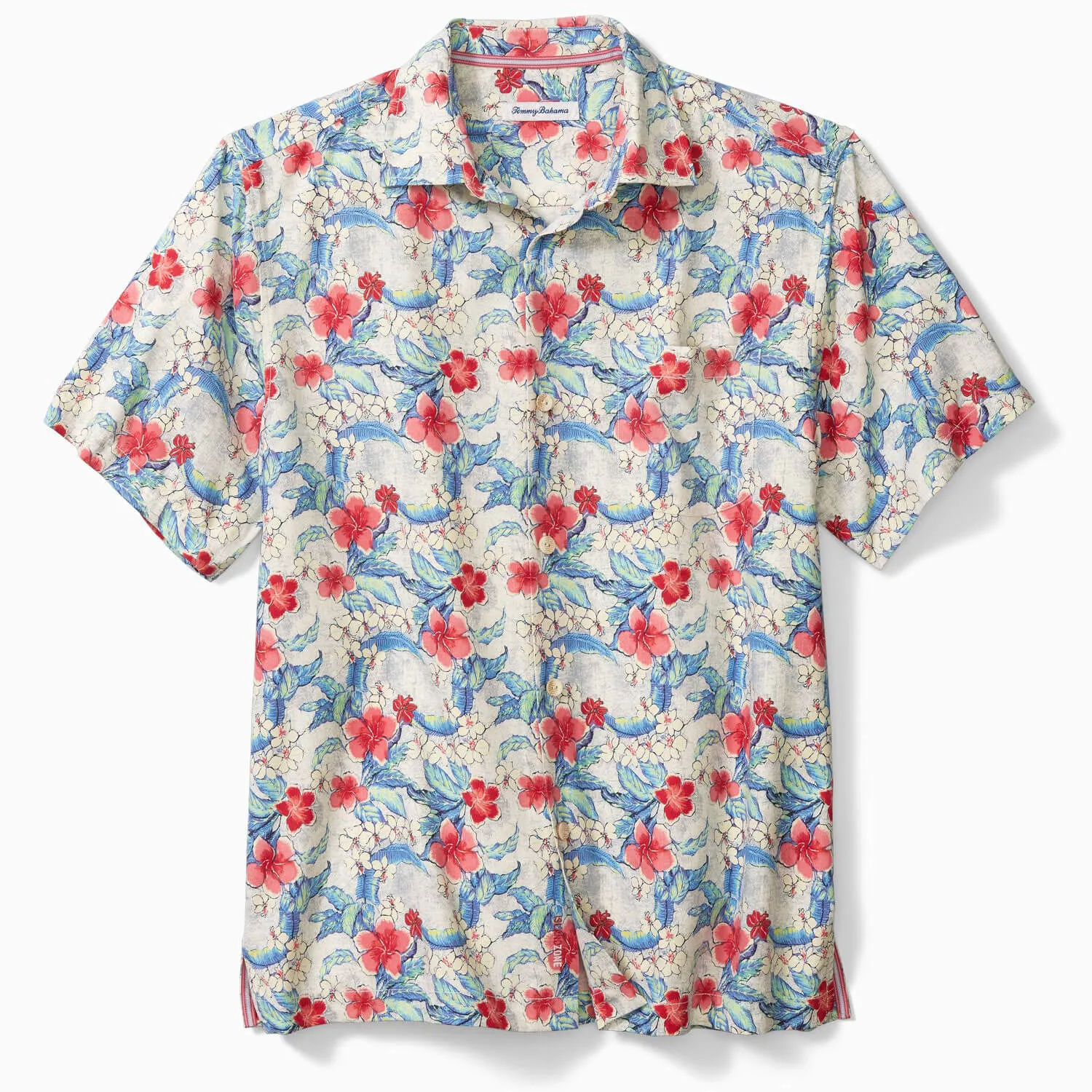 Tommy Bahama Botanical Bay Camp Shirt - Continental Mens Tommy Bahama