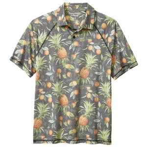 Tommy Bahama Citrus Grove Polo Shirt - Black Mens Tommy Bahama