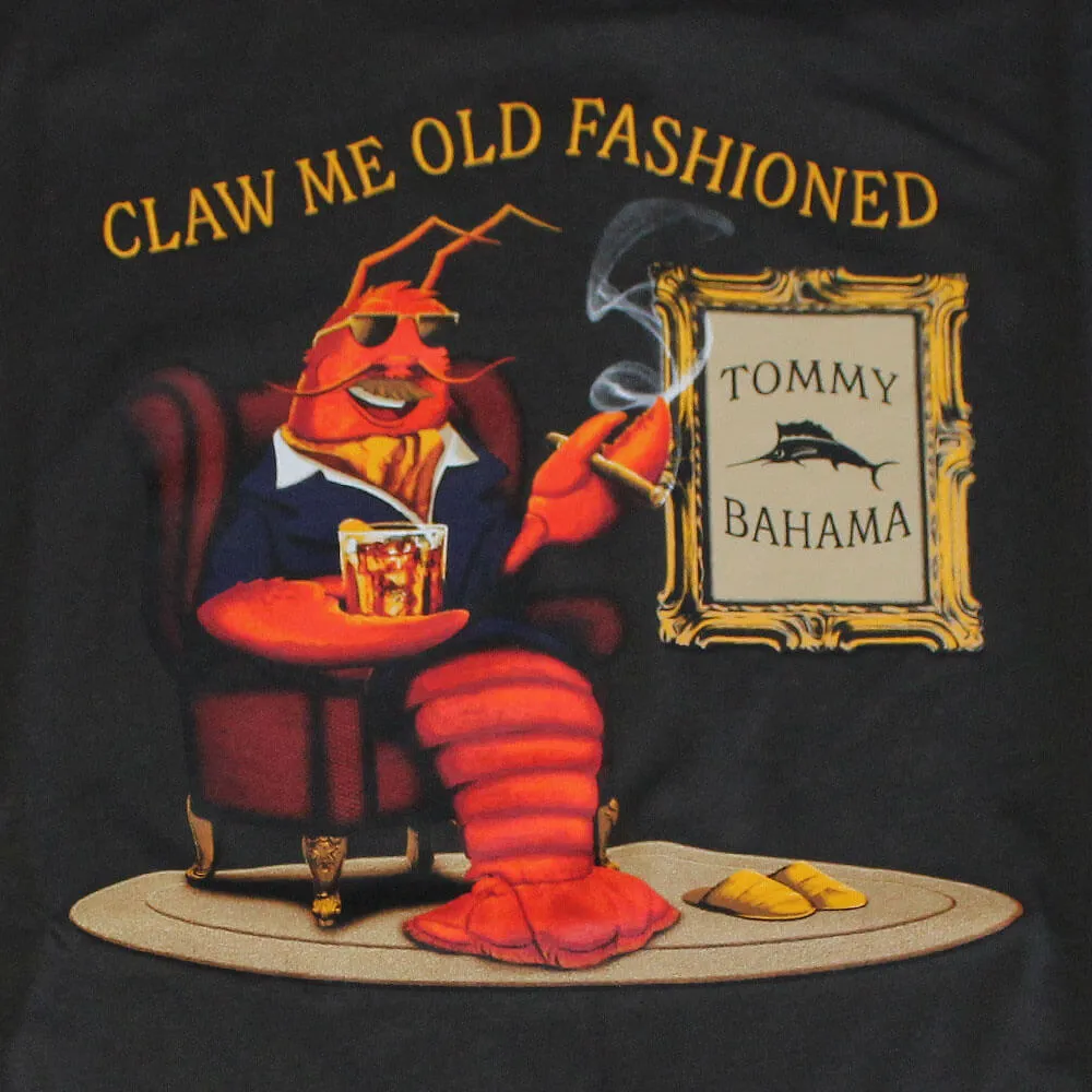 Tommy Bahama Claw Me Old Fashoned T-Shirt - Coal Mens Tommy Bahama