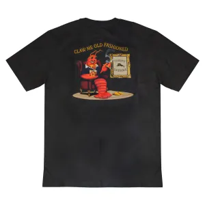 Tommy Bahama Claw Me Old Fashoned T-Shirt - Coal Mens Tommy Bahama