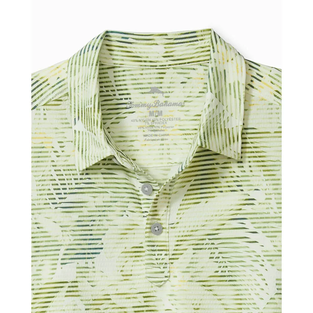 Tommy Bahama Coasta Wave Lush Lines Polo Shirt - Beach Grass Mens Tommy Bahama