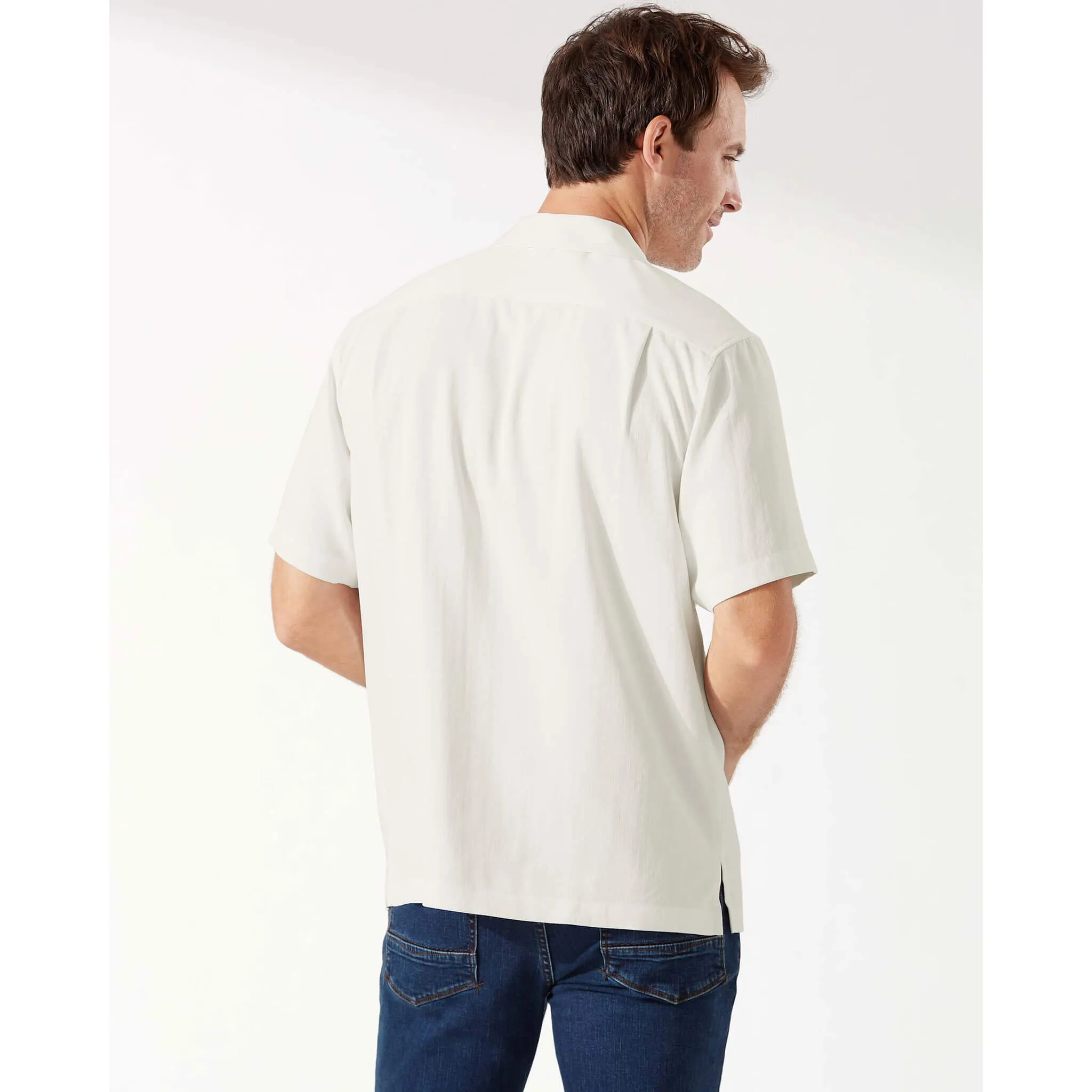 Tommy Bahama Coastal Breeze Check Camp Shirt - Continental* Tommy Bahama Clothing