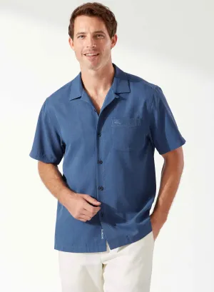 Tommy Bahama Coastal Breeze Check Camp Shirt - Dockside Blue* Tommy Bahama Clothing