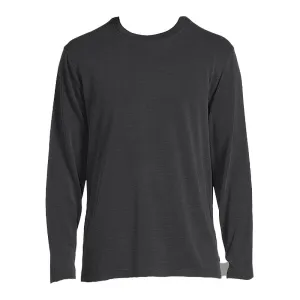 Tommy Bahama Coastal Crest Long Sleeve T-Shirt - Black Mens Tommy Bahama