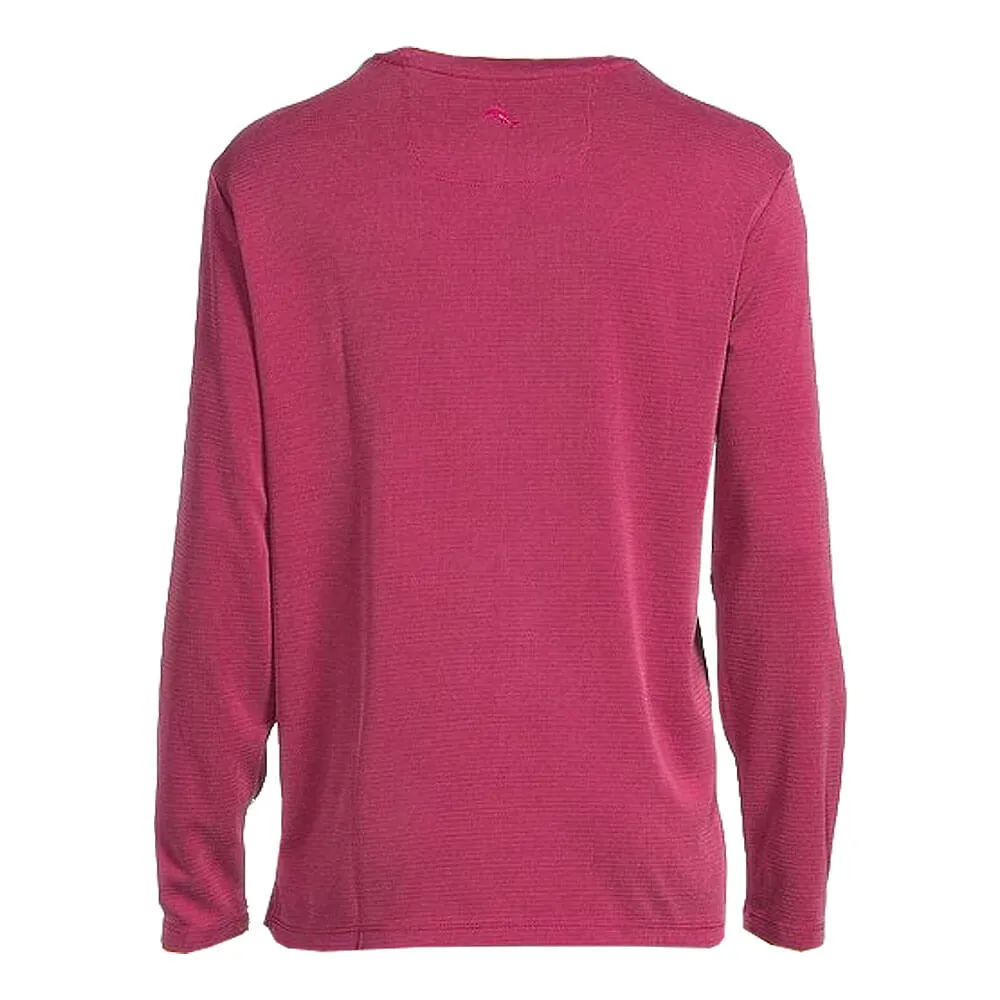 Tommy Bahama Coastal Crest Long Sleeve T-Shirt - Radicchio Mens Tommy Bahama
