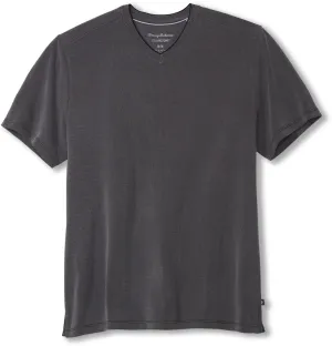 Tommy Bahama Coastal Crest V-Neck T-Shirt - Black Mens Tommy Bahama